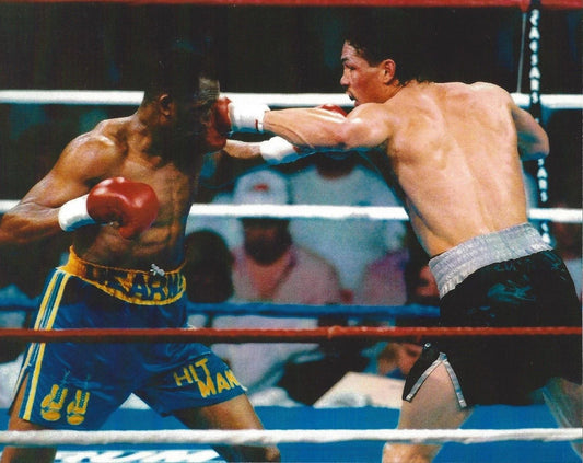 Virgil Hill Vs Tommy Hearns Keychain Boxing Picture Thomas