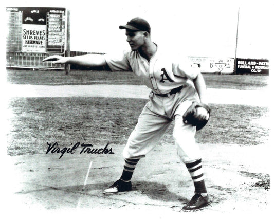 Virgil Trucks Photo Andalusia Bulldogs Baseball Picture
