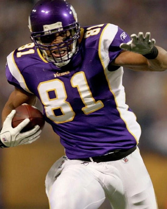 Visanthe Shiancoe Photo Minnesota Vikings Picture Nfl Football Close Up