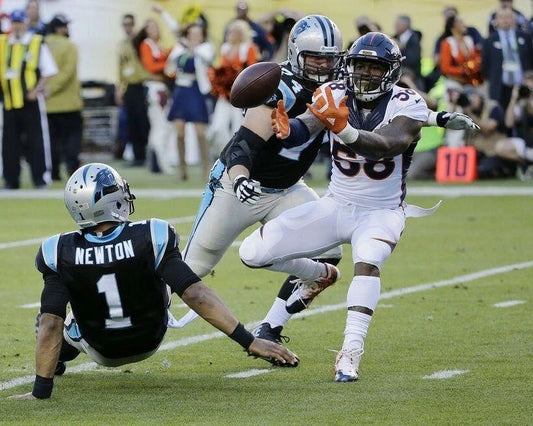 Von Miller & Cam Newton Photo Denver Broncos Picture Nfl Football Panthers