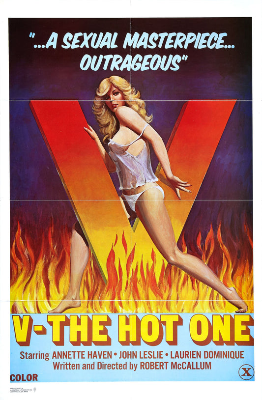 V Hot One 01 Movie Magnet