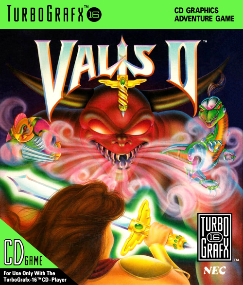 Valis Ii (Cd) Turbografx 16 Print Poster