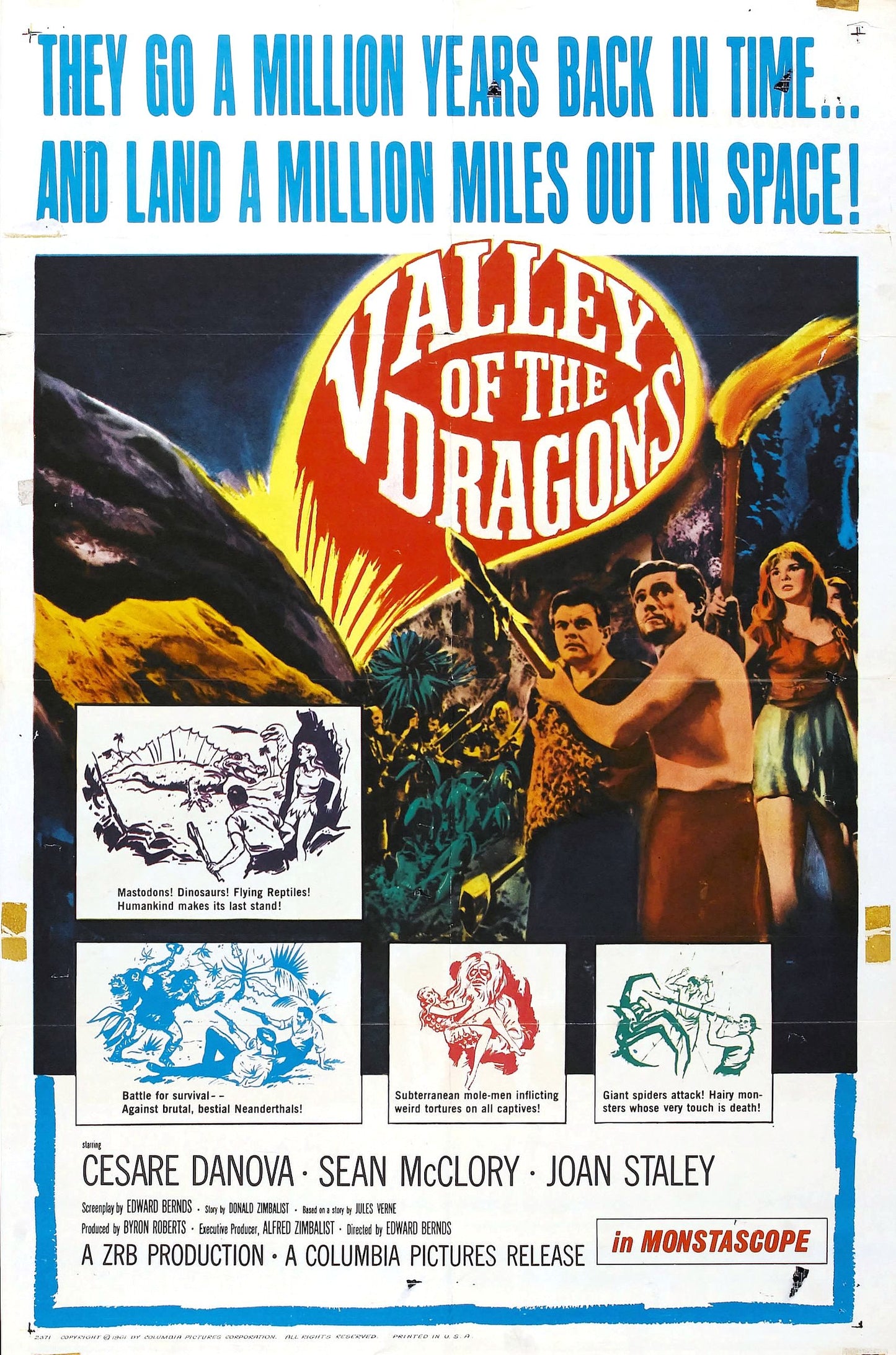 Valley Of Dragons 01 Movie Magnet