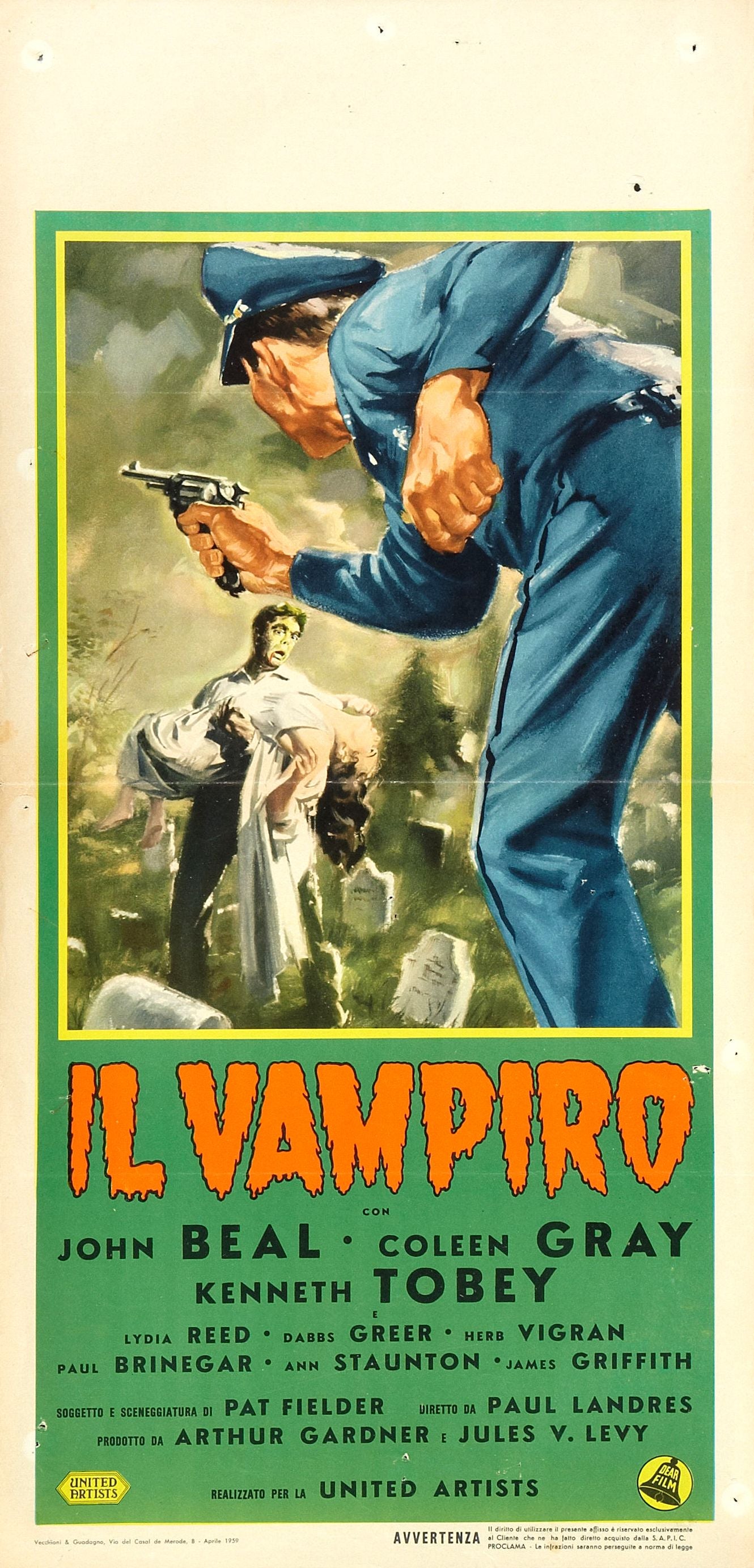 Vampire 1957 02 Movie Poster