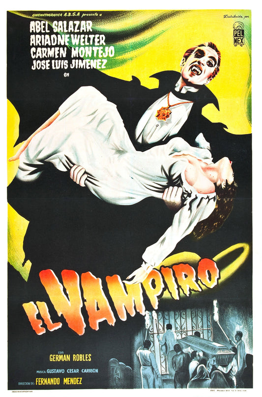 Vampire 1957 Mexico 02 Movie Poster