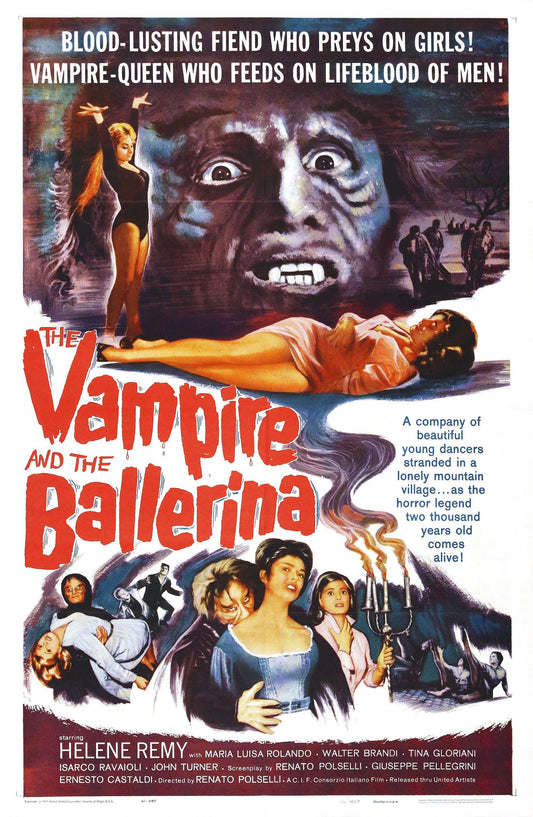 Vampire And Ballerina 01 Movie Magnet