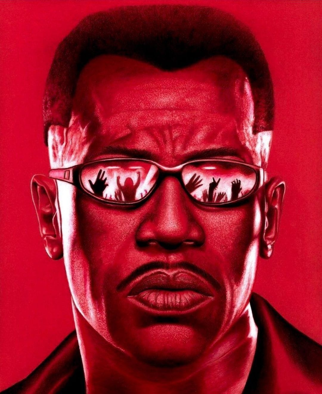 Vampire Hunter Reflective Glasses 1947 Print Poster