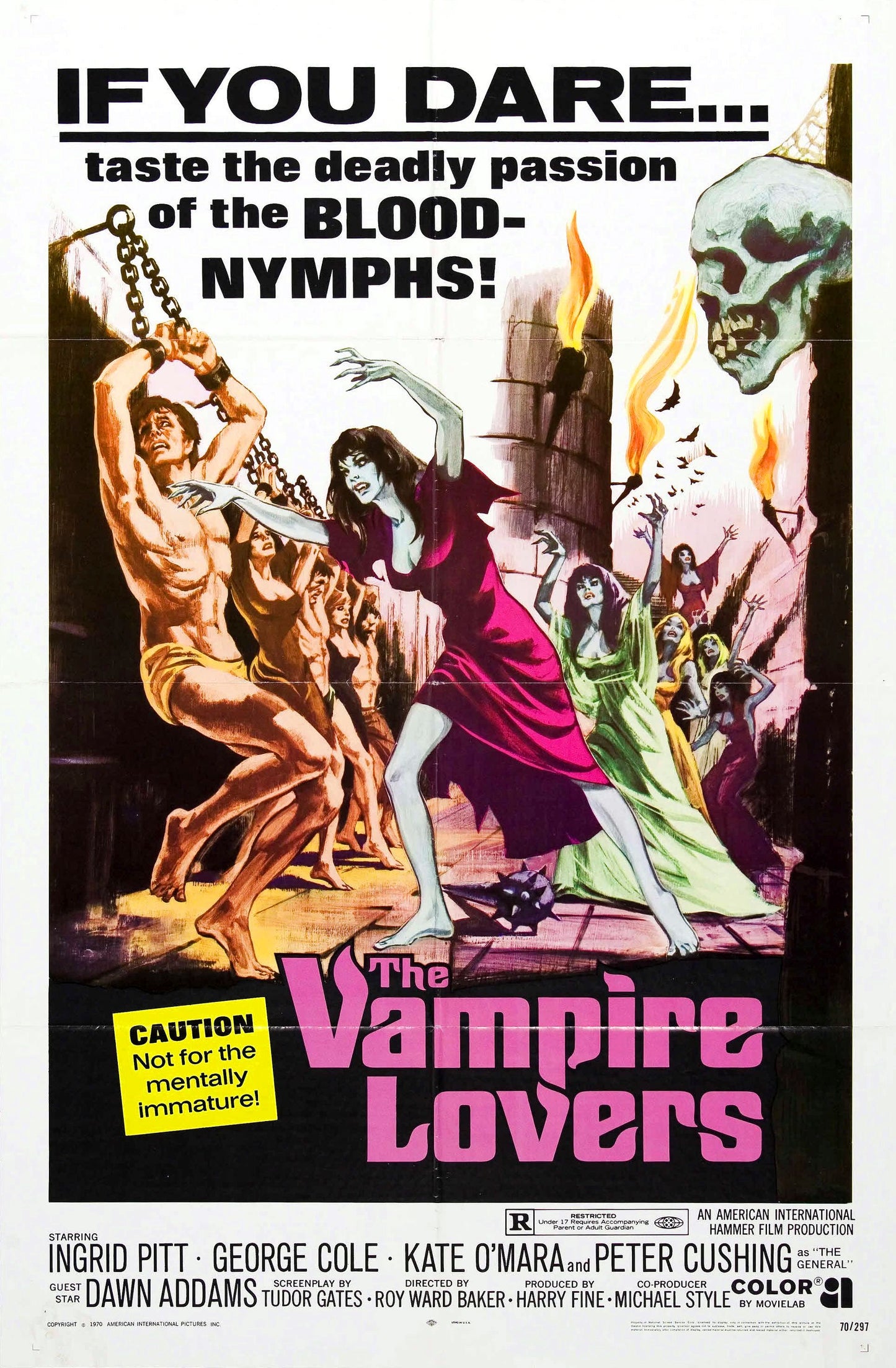 Vampire Lovers 01 Movie Magnet