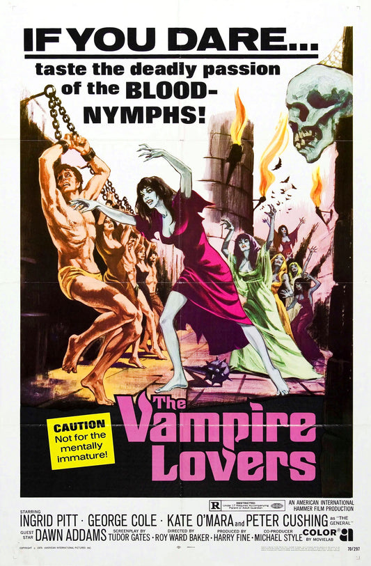 Vampire Lovers 01 Movie Magnet