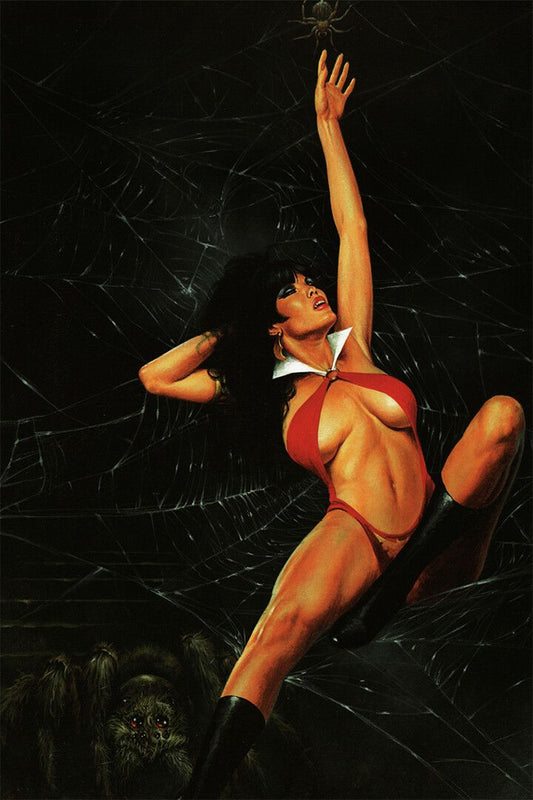 Vampirella Superheroine In Sexy Costume Art Home Decor Jigsaw Puzzle