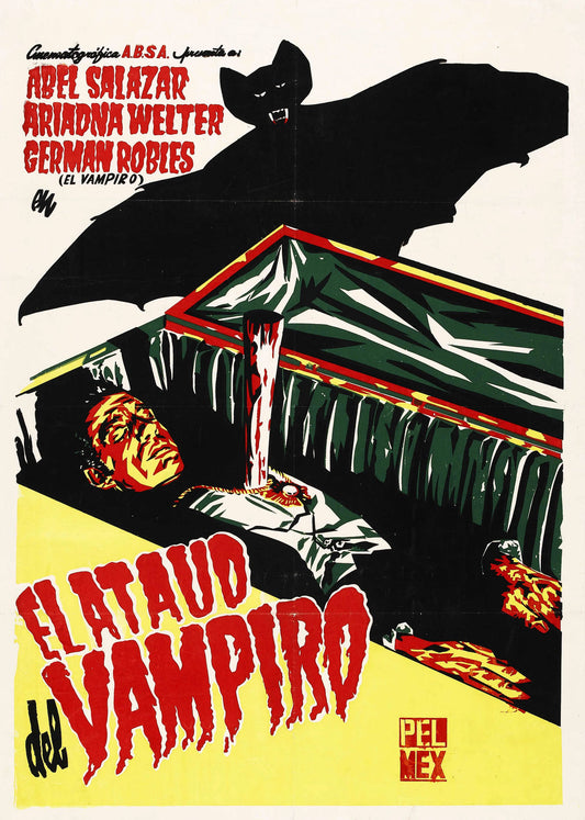 Vampires Coffin 01 Movie Magnet