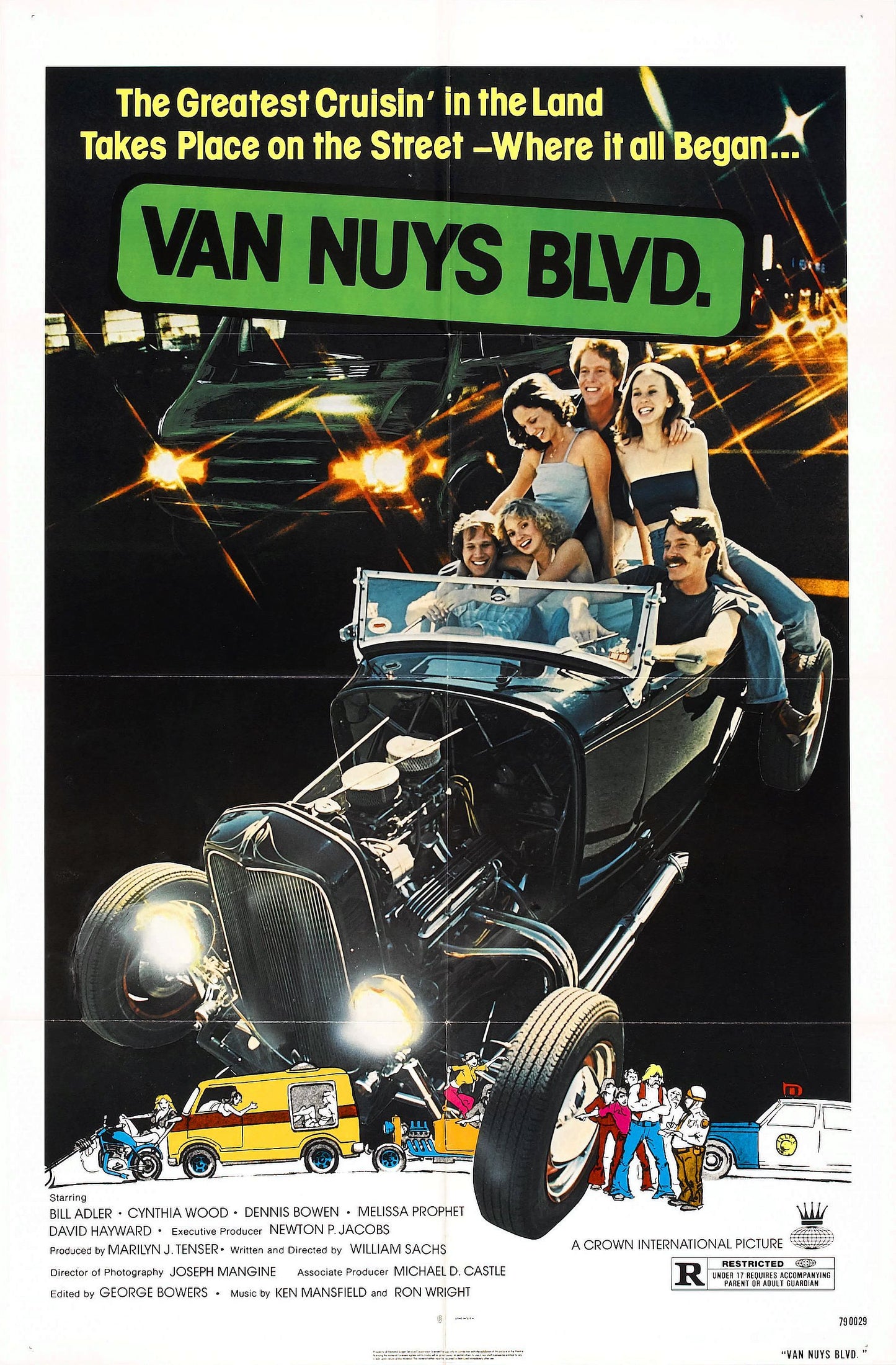 Van Nuys Blvd 01 Movie Magnet