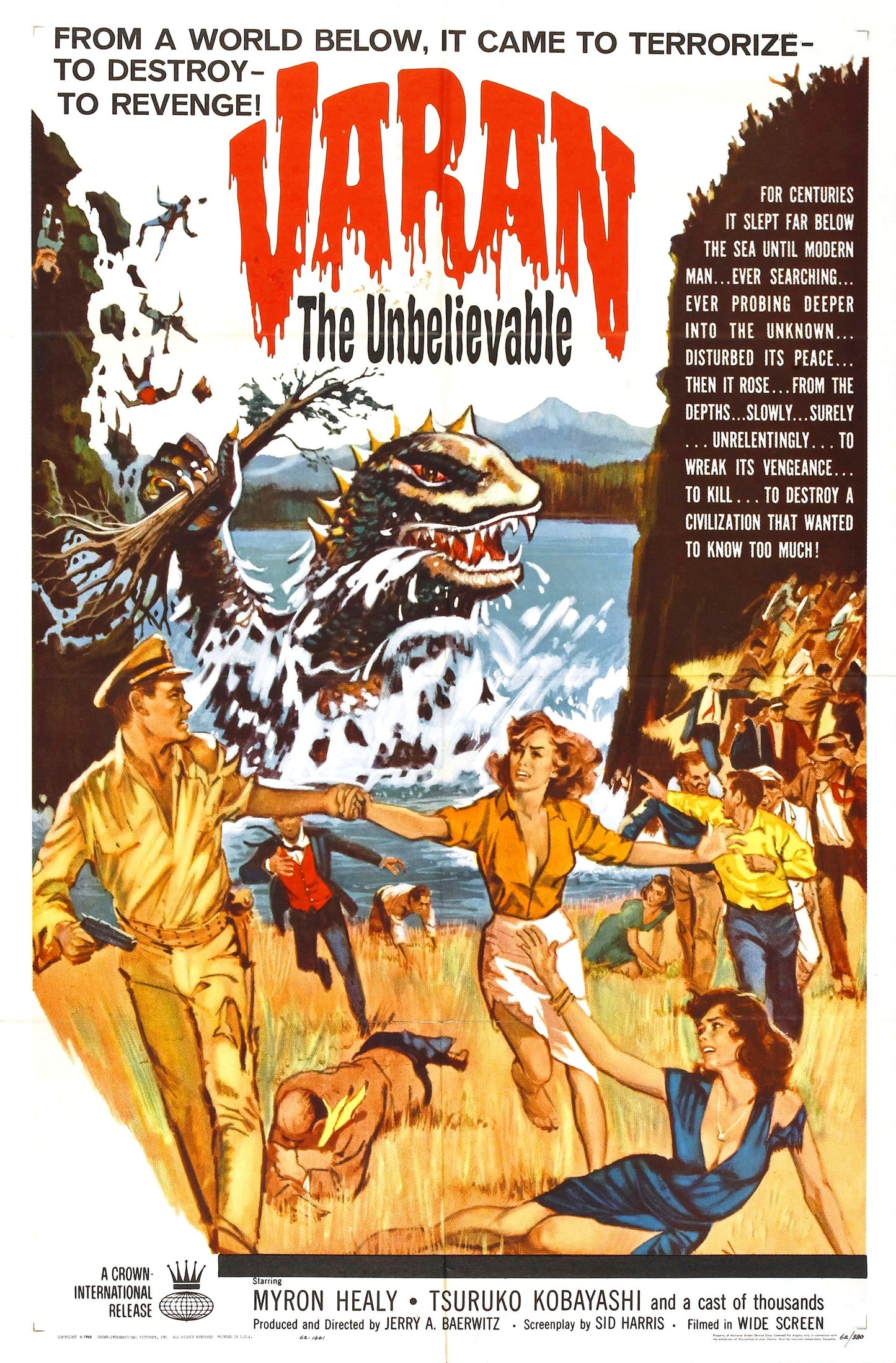 Varan The Unbelievable 01 Movie Poster