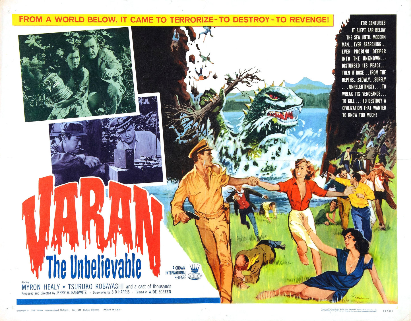 Varan The Unbelievable 02 Movie Magnet