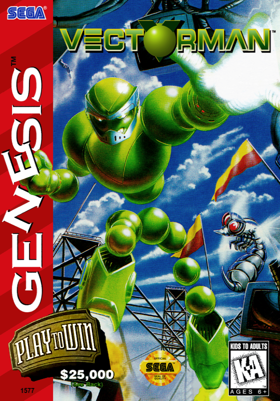 Vectorman (Usa) Genesis Keychain