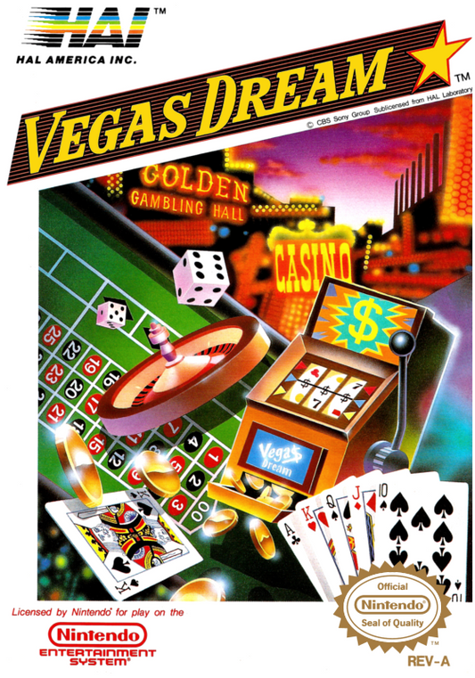 Vegas Dream (Usa) Nes Print Poster
