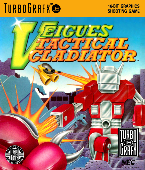 Veigues Tactical Gladiator Turbografx 16 Print Poster