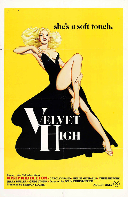 Velvet High 01 Movie Magnet