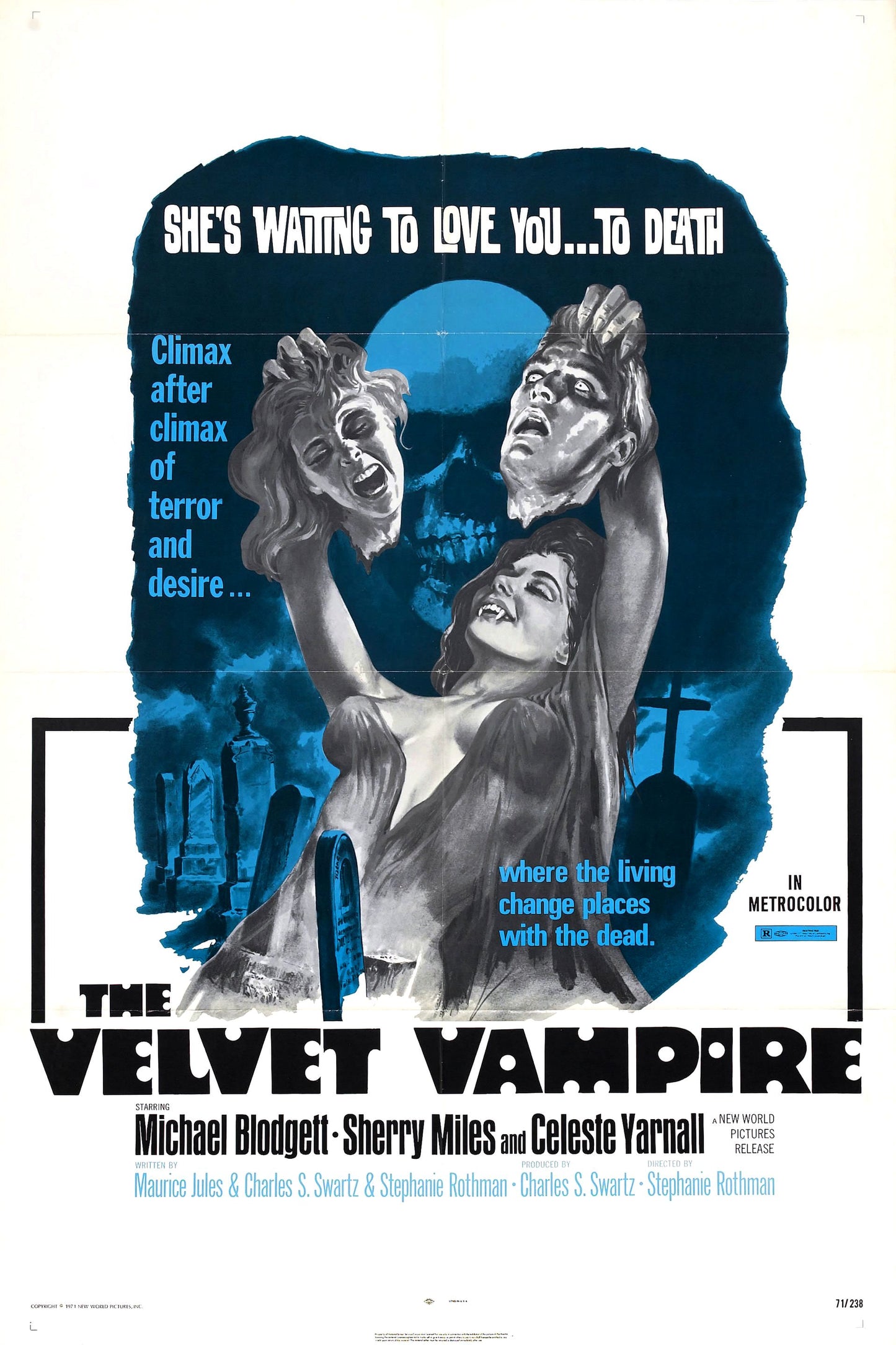 Velvet Vampire 01 Movie Magnet