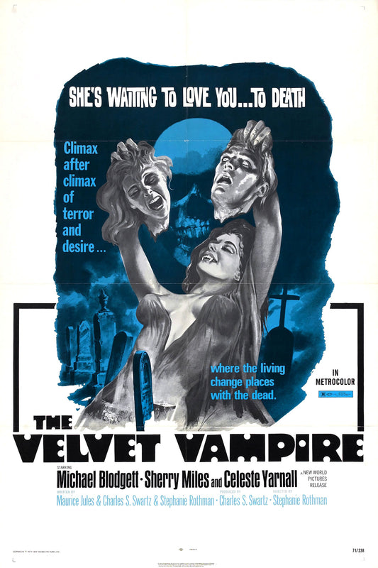 Velvet Vampire 01 Movie Magnet