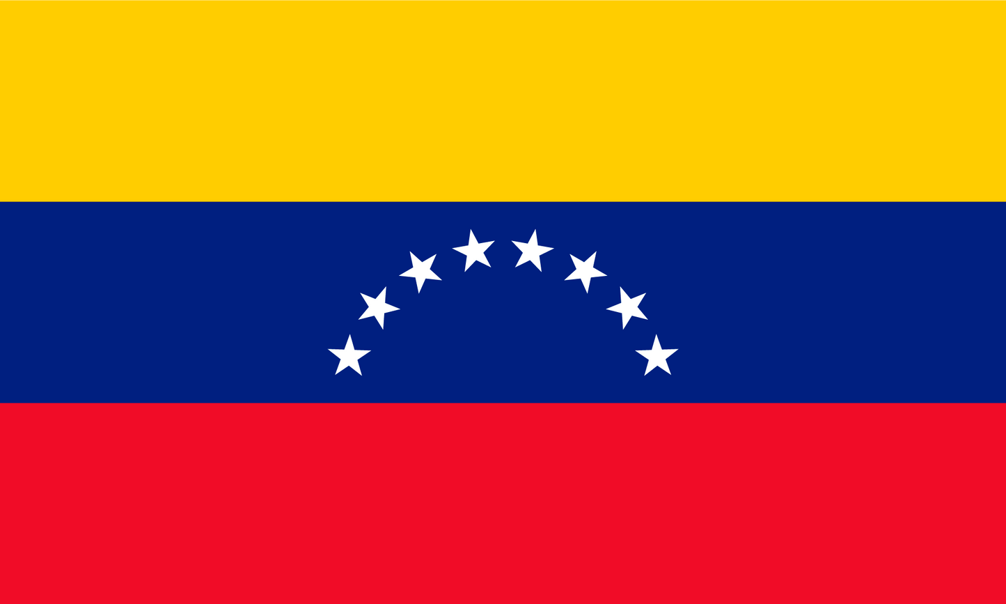 Venezuela Flag Print Poster