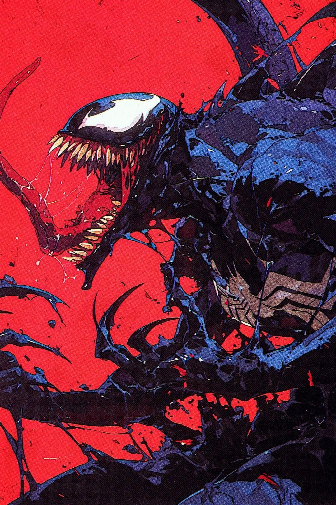 Venom Artwork Dark Energy Jigsaw Puzzle