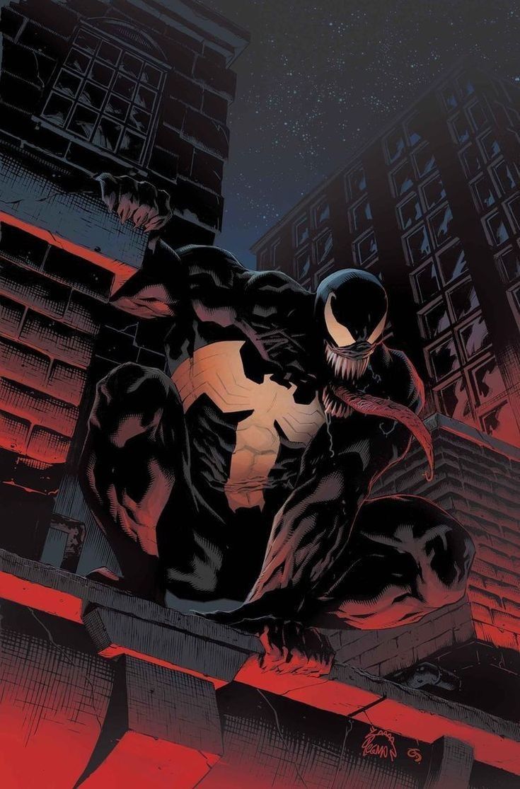 Venom At Night Print Poster