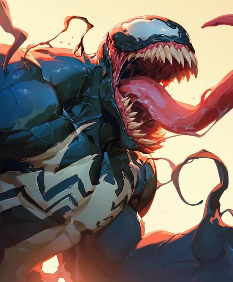 Venom Character Art Jigsaw Puzzle