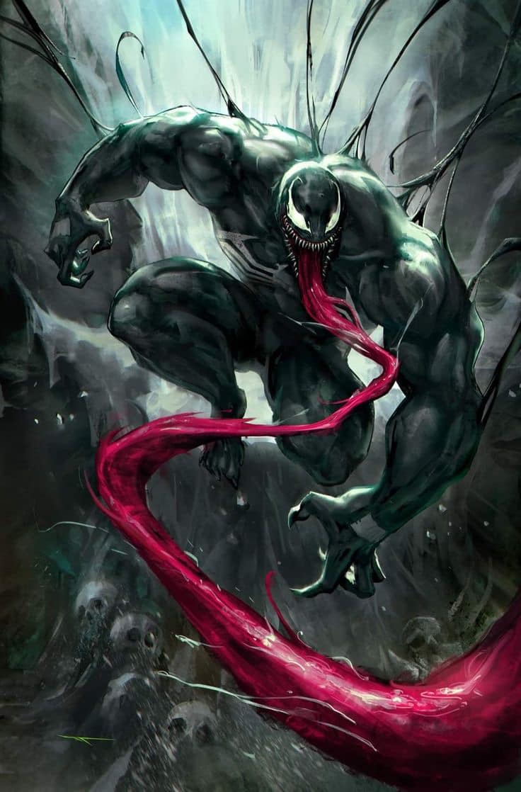 Venom Character Artwork (7) Print Poster