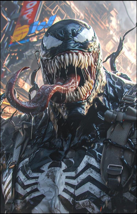 Venom Character Portrait Print Poster