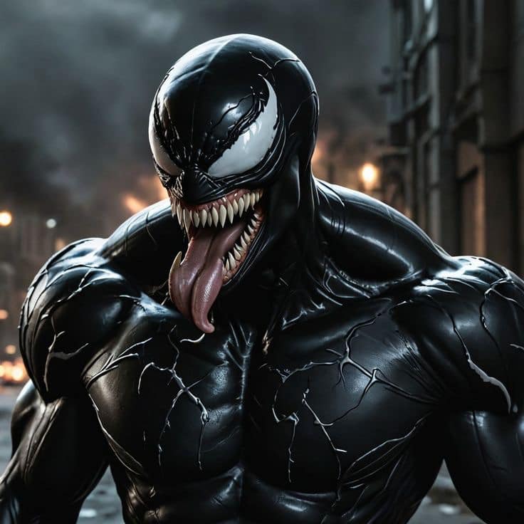 Venom Character Portrait (2) Jigsaw Puzzle