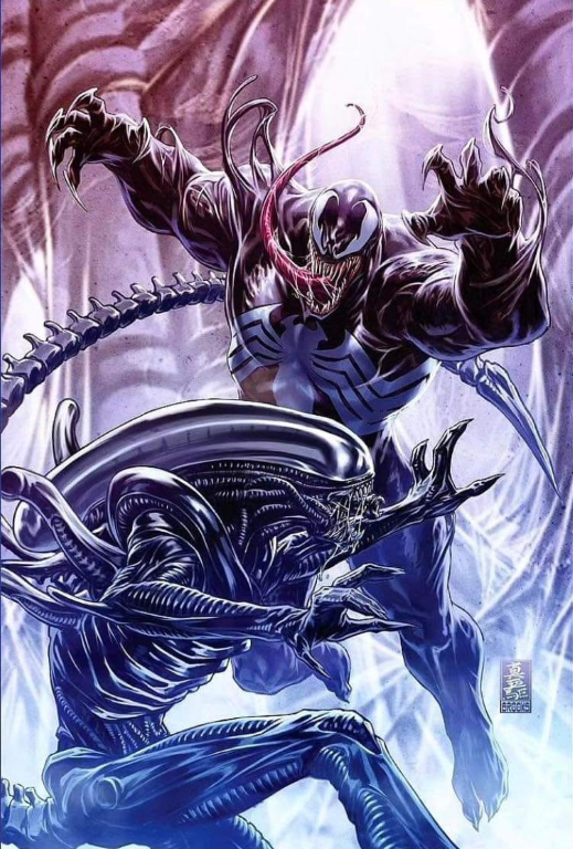 Venom Alien Battle 472 Jigsaw Puzzle