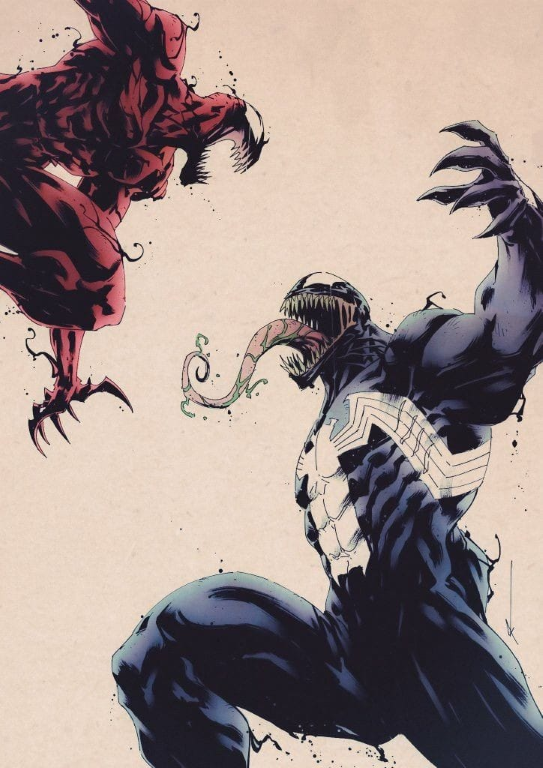 Venom Carnage Encounter 872 Print Poster
