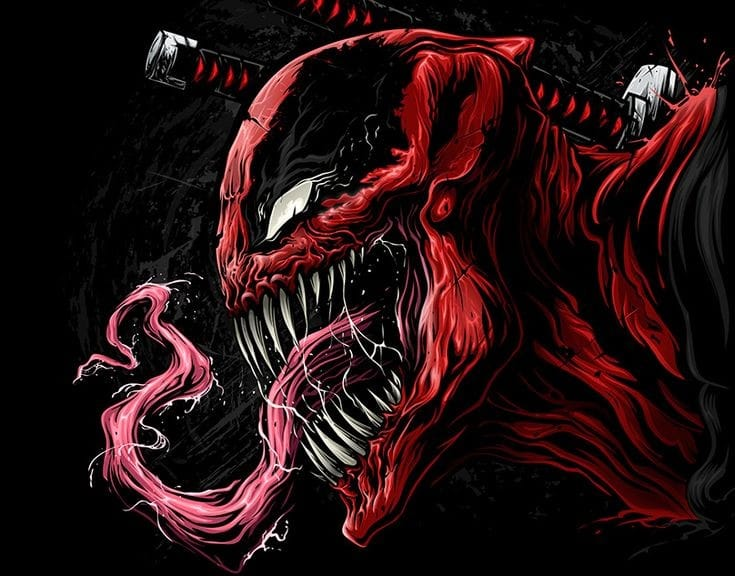 Venom Deadpool Hybrid 389 Print Poster