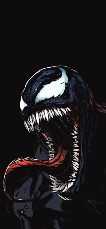 Venom Open Mouth 001 Jigsaw Puzzle