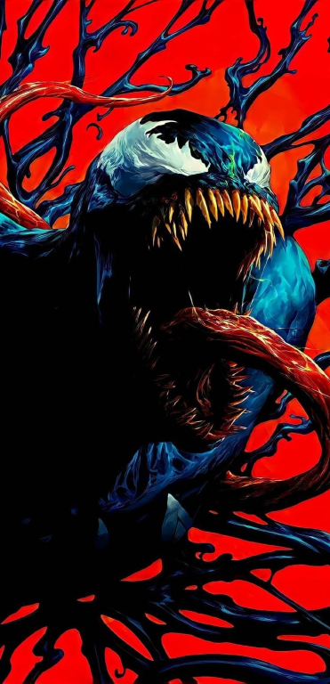Venom Snarl Tongue 001 Print Poster