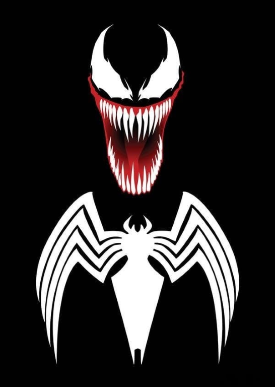 Venom Symbolic Illustration 8347 Jigsaw Puzzle