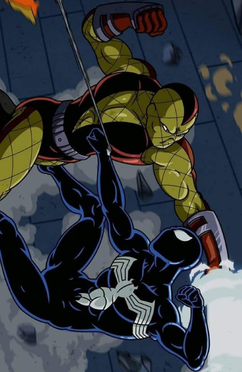 Venom Vs Shocker 274 Print Poster