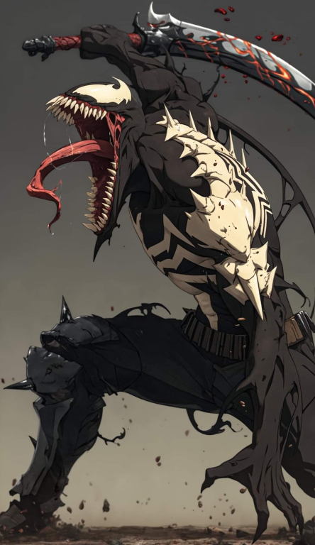 Venom With Sword 7642 Jigsaw Puzzle