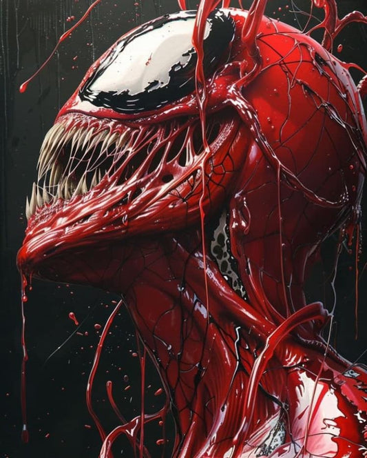 Venomized Spider Character Art Print Poster