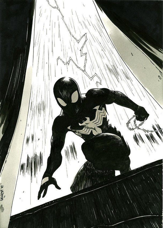 Venomous Spider Figure In Action Print Poster