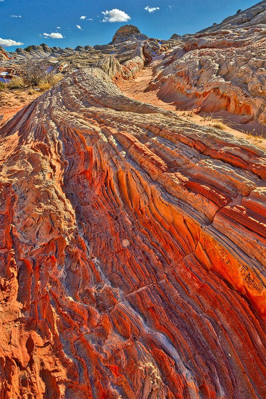 Vermilion Cliffs Natural Geology Nature Painting Jigsaw Puzzle