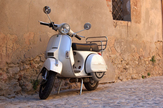 Vespa Vespa Lml Star Old Model Motorcycle Jigsaw Puzzle