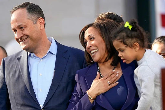 Vice President & Democrat Canidate Kamala Harris & Family Picture Photo