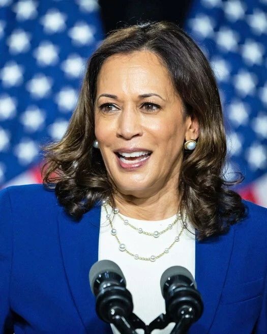 Vice President Kamala Harris Glossy Keychain Democrat Keychain Political Print 2