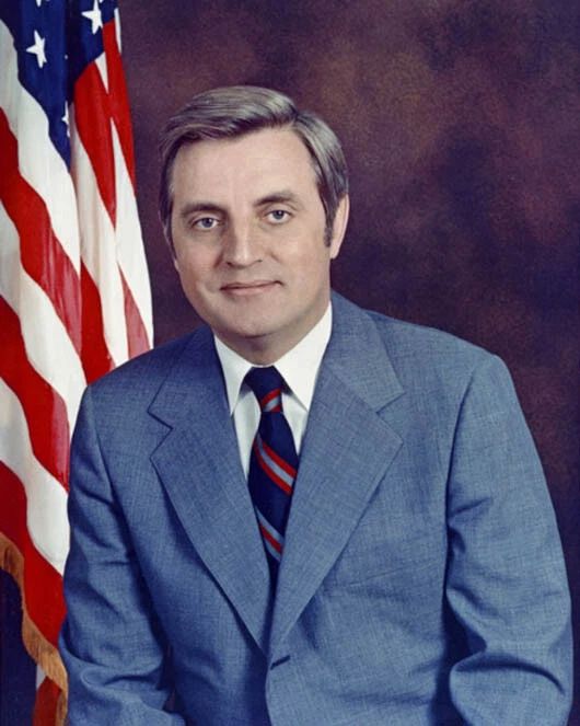 Vice President Walter Mondale Glossy Keychain Keychain Political Print 1