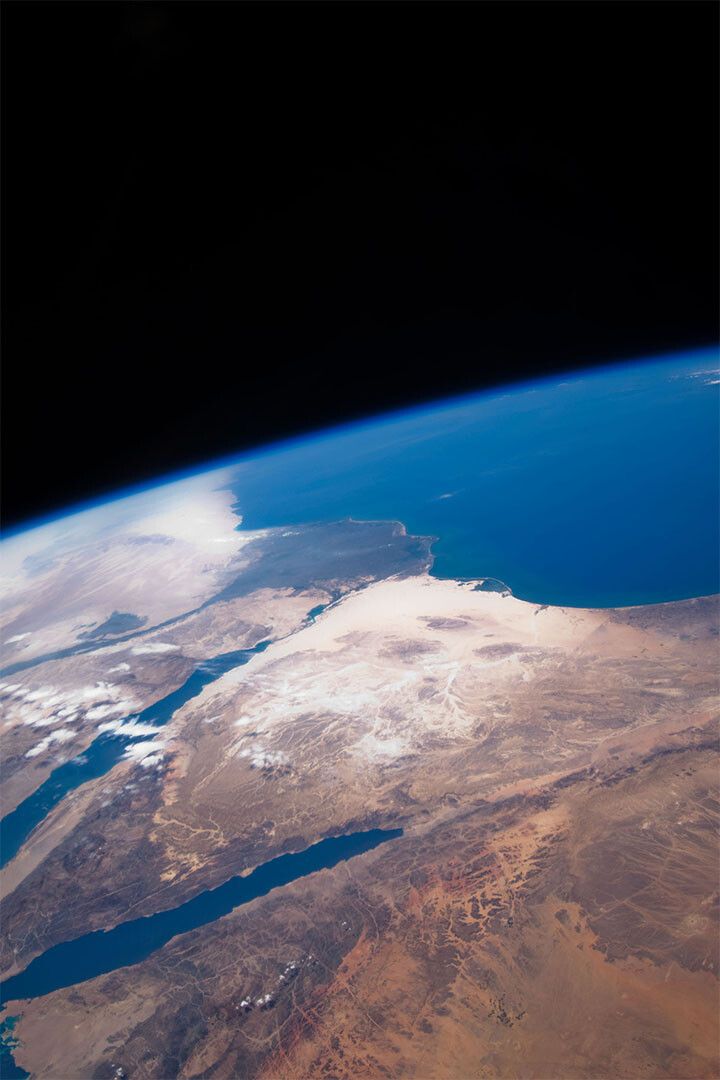 View Of The Middle East Nasa Space Shuttle Jigsaw PuzzleJigsaw Puzzle