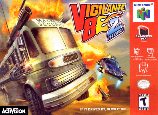 Vigilante 8 2Nd Offense N64 Print Poster