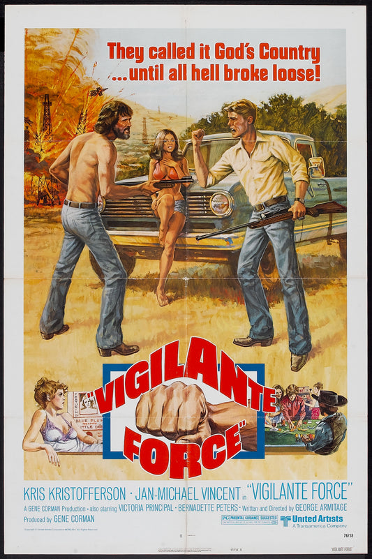 Vigilante Force 01 Movie Magnet