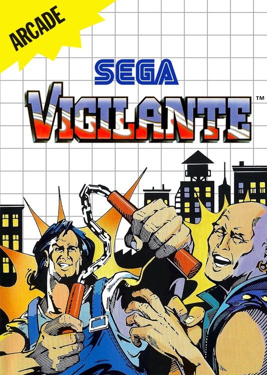 Vigilante Sega Master System Print Poster